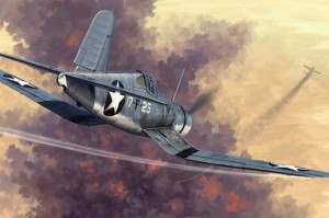 Samolot, F4U-1 Corsair Early version, skala 1:48, HOBBY BOSS 80381