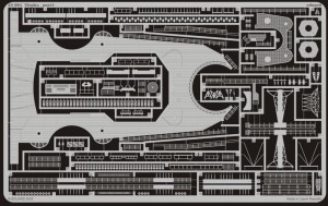 Elementy fototrawione, Tirpitz (Tamiya), skala 1:350, Eduard 53004