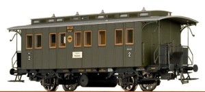 Wagon osobowy 2-klasy typu Bi, DRG,  skala H0, BRAWA 45606