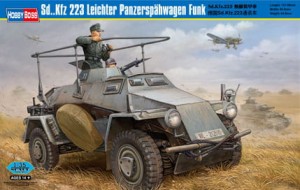 Sd.Kfz. 223 lekki pojazd zwiadowczy Funk, skala 1:35, HOBBY BOSS 82443