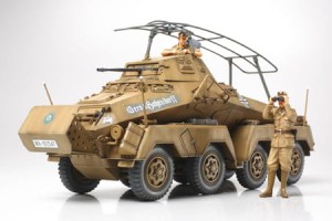 Pojazd wojskowy, Sd.Kfz.232 Afrika Korpus, skala 1:35, Tamiya 35297