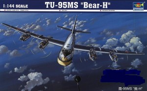 TU-95MS ''Bear-H'', skala 1:144, TRUMPETER 03904