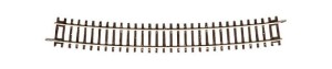 Łuk R10/15 stopni, skala H0, ROCO 42428