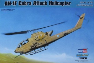 Śmigłowiec, AH-1F Cobra Attack, skala 1:72, HOBBY BOSS 87224
