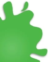 Farba akrylowa, HOBBY COLOUR H100 FLUORESCENT GREEN(G), poj. 10 ml, Gunze - Mr. Hobby H100