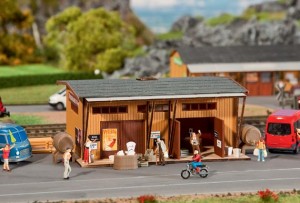 Handel winem, skala H0, FALLER 130516