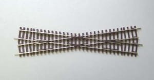 Skrzyżowanie torów, skala H0, PIKO 55240