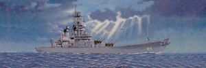 US Battleship BB-64 Wisconsin 1991 Modern, skala 1:700, TRUMPETER 05706