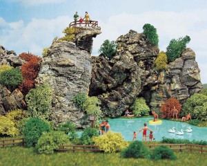 Skały z korka, skala H0/TT/N, BUSCH 7107