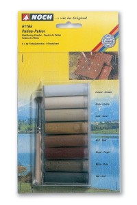 Zestaw 8 proszków do patynowania, NOCH 61165