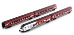 Zestaw 4-wagonów Railjet, skala N, HOBBYTRAIN H25212