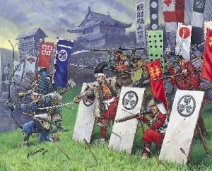 Figurki, Samuray Army, skala 1:72, Zvezda 8017