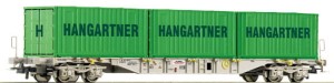 Wagon kontenerowy Sgns, SBB, skala H0, ROCO 66618