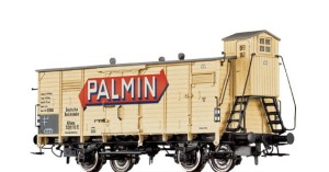 Wagon do przewozu piwa G10 "PALMIN", skala H0, BRAWA 48248