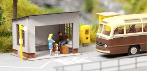 Przystanek autobusowy, skala H0, NOCH 14348
