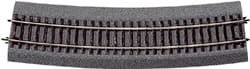 Tor łukowy z podkładem R9, r = 826,4 mm/15˚, skala H0, ROCO 42527