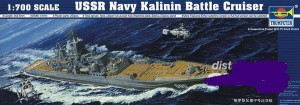 USSR NAVY KALININ BATTLE CRUISER, skala 1:35, TRUMPETER 05709