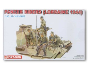 Figurki, Panzer Riders (Lorraine 1944), skala 1:35, Dragon 6156