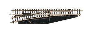 Zwrotnica ręczna lewa R=490mm/13°, skala Z, MÄRKLIN 8565
