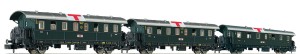 Zestaw 3-wagonów szpitalnych, DRG, skala N, FLEISCHMANN  881301