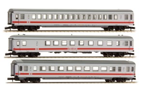 Zestaw 3-wagonów osobowych IC, DB,  skala Z, MÄRKLIN 87755