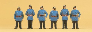 Strażacy z 1900 ruku, skala H0, PREISER 12102