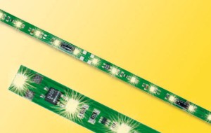 Oświetlenie wnętrza wagonów 8 LED, skala N, VIESSMANN 5092