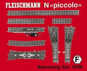Zestaw torów Set-F piccolo-Gleis, skala N, FLEISCHMANN 9196