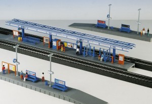 Peron kolejowy Sulzberg, skala H0, KIBRI 39556