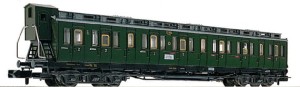 Wagon osobowy B4 pr04, skala N, FLEISCHMANN 881001