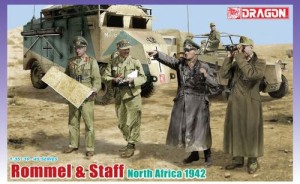 Rommel & Staff (North Africa 1942), skala 1:35, DRAGON 6723