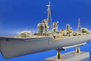 Elementy fototrawione, Yukikaze 1940, skala 1:350, Eduard 53032