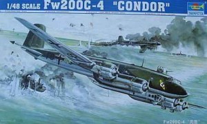 Samolot, FW 200C-4 Condor, skala 1:48, Trumpeter 02814