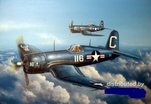 Samolot, F4U-4 Corsair early version, skala 1:48, HOBBY BOSS 80386