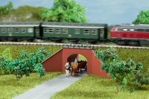Przejazd pod torami kolejowymi, skala N, AUHAGEN 14471