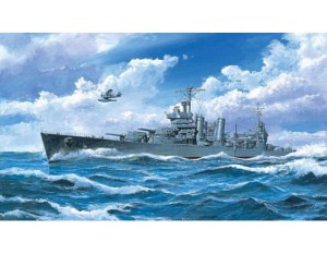 Okręt, USS San Francisco CA-38 1942, skala 1:700, TRUMPETER 05746