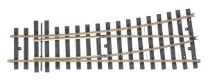 Zwrotnica lewa R=1394 mm/15°. skala I, MÄRKLIN 59088