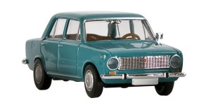Fiat 124 , skala H0, BREKINA 22404