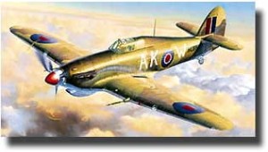 Samolot, HURRICANE Mk.IIC "NORTH AFRICA", skala 1:72, Hasegawa 00733