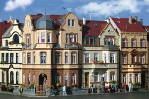 Kamienica w Bonn, skala H0, KIBRI 39101
