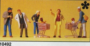 Na zakupach, skala H0, PREISER 10492