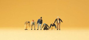 Robotnicy, skala N, PREISER 79102