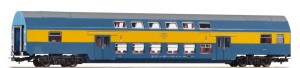 Wagon piętrowy Bdhpumn, PKP, skala H0, PIKO 97056