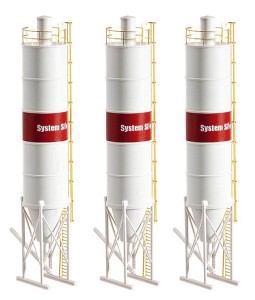 3 silosy, skala N, FALLER 222207