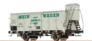 Wagon towarowy typu G10, skala H0, BRAWA 48255