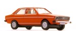 Audi 80 L, coralle, skala H0, BREKINA 28201