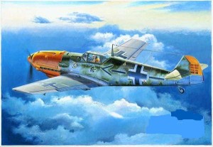 Messerschmitt Bf 109E-4, skala 1:32, TRUMPETER 02289