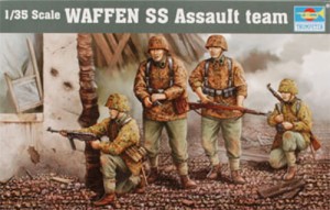 Waffen SS Assault Team, skala 1:35, TRUMPETER 00405
