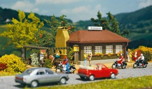 Restauracja z grilem, skala H0, VOLLMER 43849