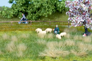 Łąka wiosną 22x20 cm, skala H0, NOCH 07402